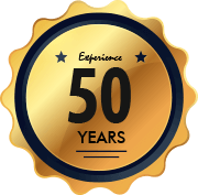 50 Years of experience